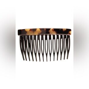 France Luxe Side Combs Set of 2 Tokyo Tortoise Shell Brown Black